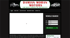 Desktop Screenshot of damianmoranmotors.ie